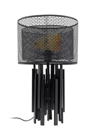Compra Adesso Lampada da tavolo KARE Coachella Glam, nero/oro, 59 cm, E27