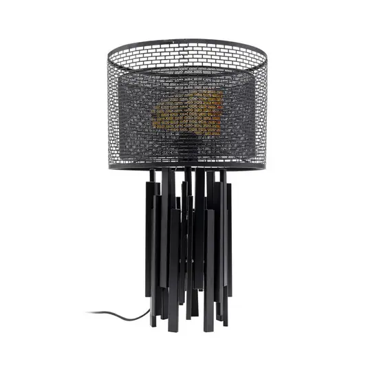 Compra Adesso Lampada da tavolo KARE Coachella Glam, nero/oro, 59 cm, E27