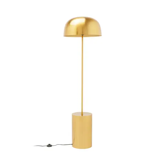 Più Venduto Piantana KARE Loungy, color oro, metallo, 160 cm, E27