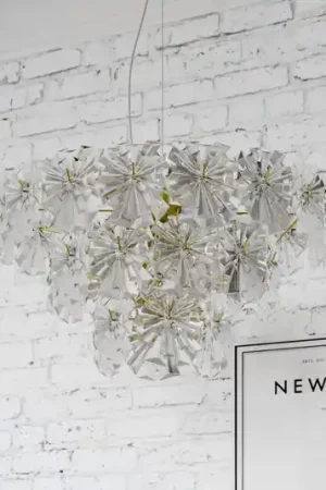 Lampada a sospensione Lorraine di By Rydens, Ø 52 cm, trasparente Subito Disponibile