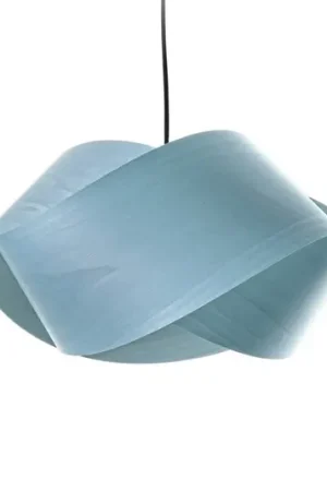 A Buon Prezzo LZF Lampada a sospensione Nut, azzurro/color nichel, lunghezza 42 cm Legno