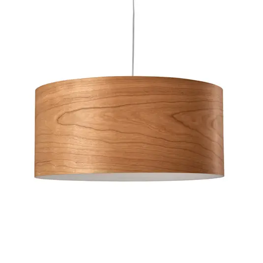 Soddisfatti O Rimborsati LZF Lampada LED a sospensione Gea, color ciliegio, Ø 42 cm, legno