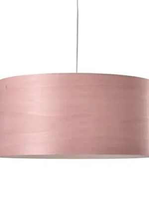 Prezzo Di Fabbrica LZF lampada LED a sospensione Gea, rosa chiaro, Ø 42 cm, legno
