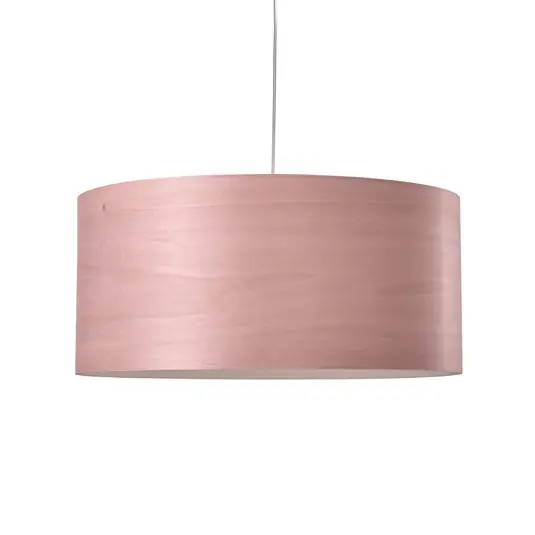 Prezzo Di Fabbrica LZF lampada LED a sospensione Gea, rosa chiaro, Ø 42 cm, legno