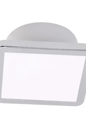 LightMe plafoniera Aqua Uno, 11 x 11 cm, cromata, IP44 Più Venduto