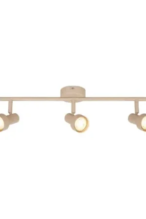 Faretto da soffitto Tapp, beige, lunghezza 48 cm, a 3 luci, metallo GU10 Prezzo Ridotto