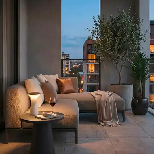 Lampada LED da tavolo ricaricabile Pilia, marrone/grigio chiaro, altezza 24 cm, Spedito Oggi