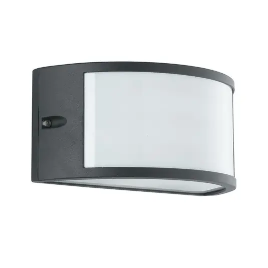 Super Prezzo Applique da esterno Austin, nera, larghezza 25 cm, metallo, IP54