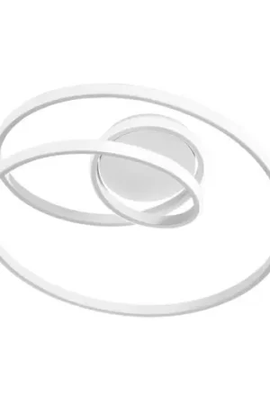 Plafoniera LED COASTER bianca, lunghezza 50 cm, metallo, CCT Offerta