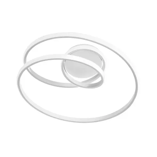 Plafoniera LED COASTER bianca, lunghezza 50 cm, metallo, CCT Offerta