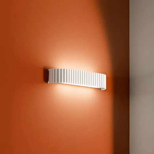 Occasione Appliance a LED Niike, bianca, larghezza 40 cm, metallo, CCT