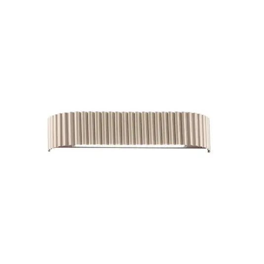 Appliance a LED Niike, color oro, larghezza 40 cm, metallo, CCT Reso Gratuito