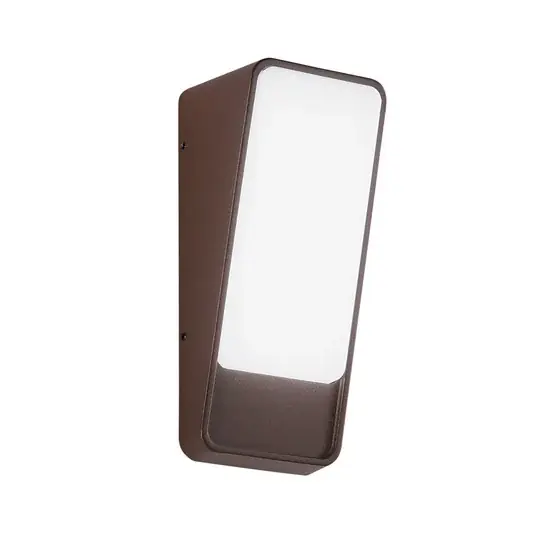 Appliance da esterni LED Coupe, color bronzo, altezza 20 cm, metallo Prezzo Ridotto