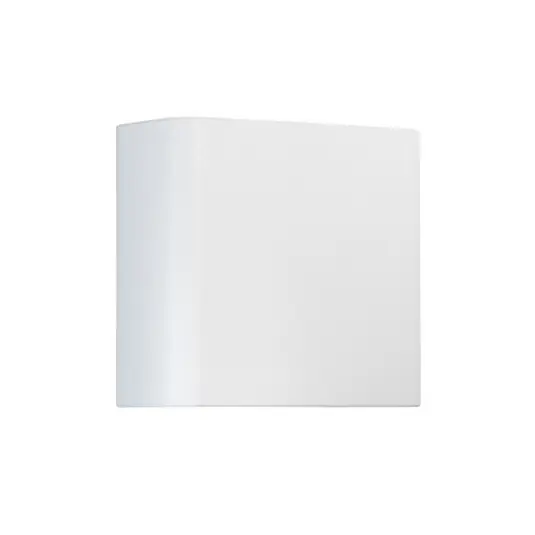 Appliance da esterni LED PICCOLA, bianca, larghezza 11 cm, plastica Must-Have