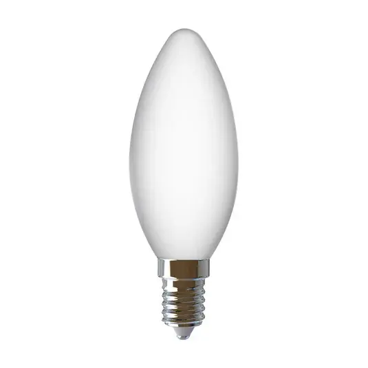 Di Tendenza Lampadina LED Arcchio, E14, C35, 4W, 2700K, porcellana