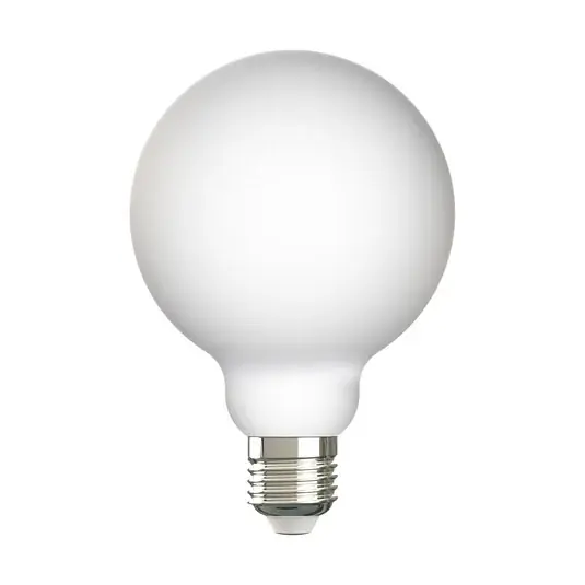 Lampadina LED Arcchio, E27, G95, 7W, 2700K, porcellana Subito Disponibile
