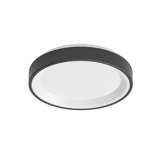Consegna Rapida Applique a LED Iside, nera, metallo, Ø 35 cm, IP40