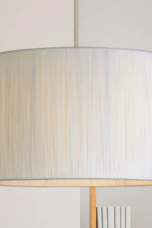 Super Prezzo Lampada a sospensione Morianna, bianco, tessuto intrecciato, Ø 30 cm, E27