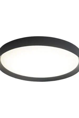Prezzo Di Fabbrica Plafoniera LED Minsk, nera, Ø 60 cm, Casambi, 42 W, CCT