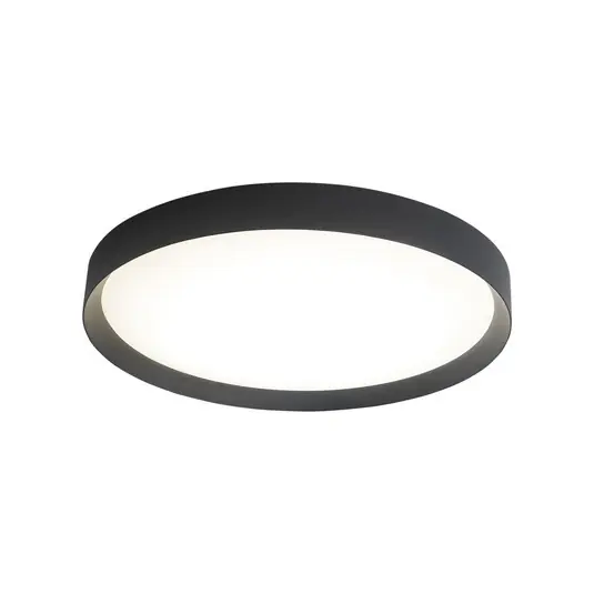 Prezzo Di Fabbrica Plafoniera LED Minsk, nera, Ø 60 cm, Casambi, 42 W, CCT