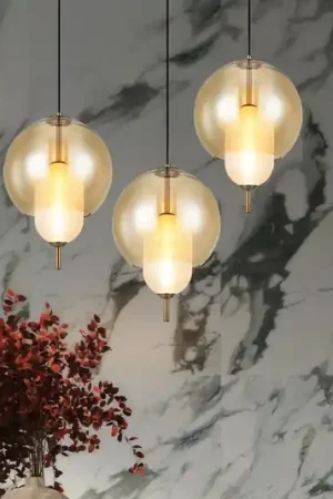 lampada LED a sospensione Adol, grigio fumo, Ø 25 cm, vetro A Buon Prezzo