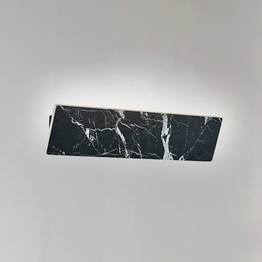 Più Venduto Appliance a LED Selena, larghezza 40 cm, nera, pietra artificiale