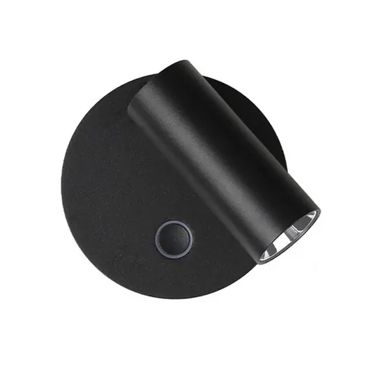 Offerta Del Giorno Appliance a LED Tara, nera, Ø 9 cm, metallo