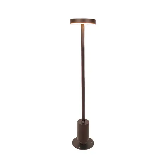 Ultima Occasione Lampioncino LED Tango marrone ruggine, altezza 50 cm Metallo, picchetto