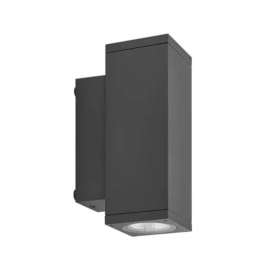 Pagamento Sicuro Applique da esterni LED ShoreLine Pro Square up/down, grigio scuro