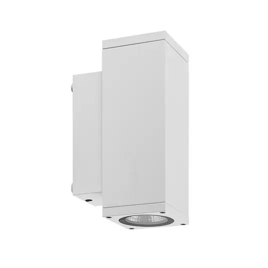 Appliance da esterni LED ShoreLine Pro Square up/down, bianca Di Tendenza