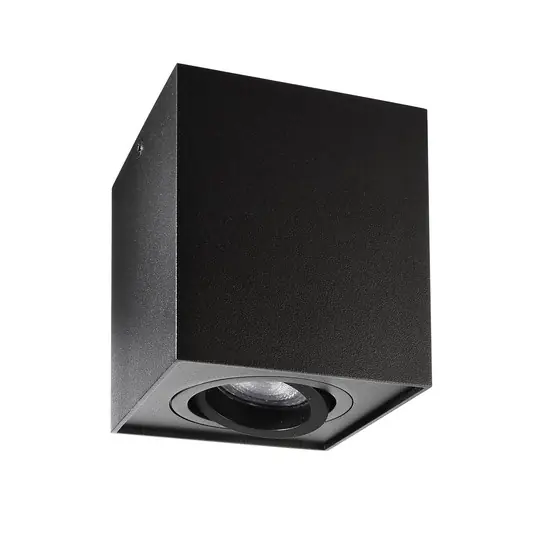 Scelto Dai Clienti Faretto da soffitto Bengala angolare, nero, alluminio, GU10, orientabile