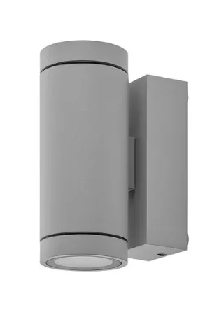Applique da esterno ShoreLine Pro Round up/down, grigio chiaro, GU10 Spedizione Espresso