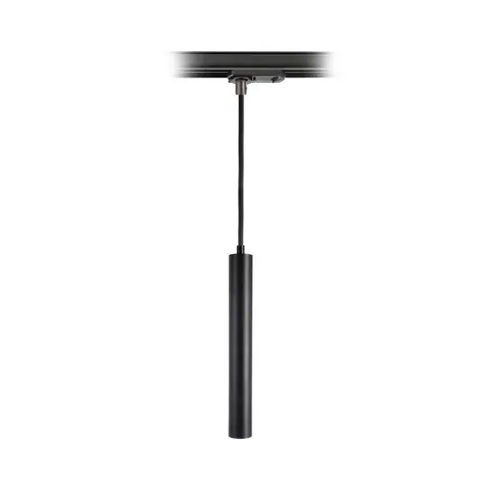 Ordina Subito Lampada a sospensione LED Slim, sistema binario monofase, nero, alluminio, 5 W,