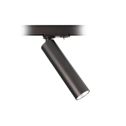 Faretto LED su binario Slim monofase, nero, alluminio, 5 W, 2.700 K Acquista Ora