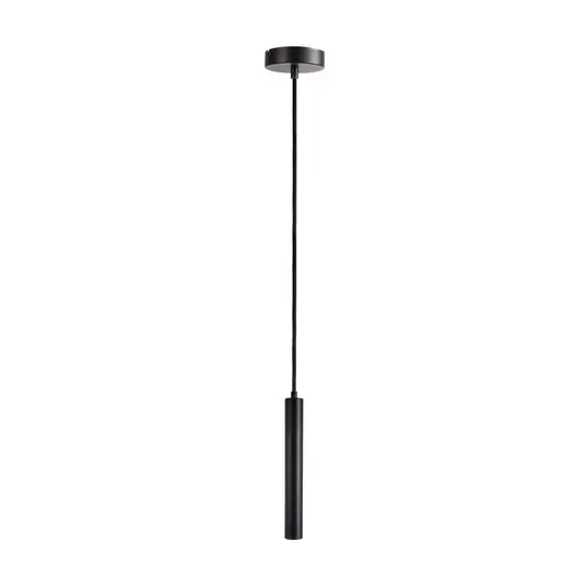 Prezzo Di Fabbrica Lampada LED a sospensione Slim, nera, alluminio, 2.700 K