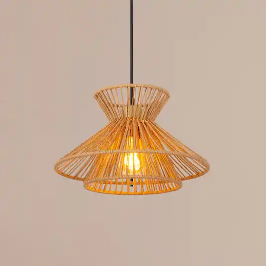 Vendita Finale Lampada a sospensione Tasman, Ø 32 cm, colore naturale, carta