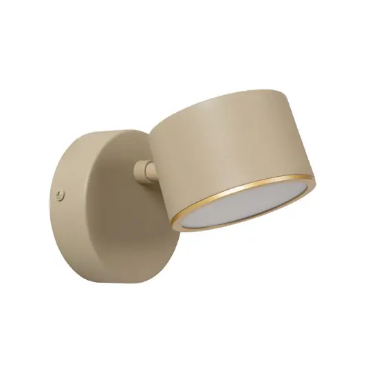 Applique a LED Gian, taupe, larghezza 11 cm, metallo Ultimissimo Modello