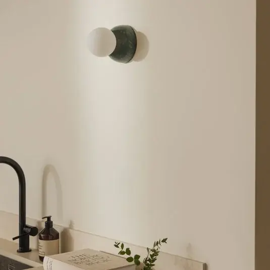 Soddisfatti O Rimborsati Globen Lighting Applique Torrano, verde, Ø 13 cm, IP44