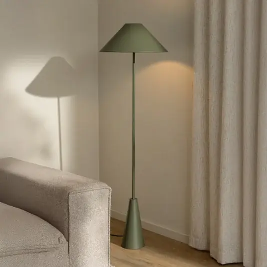 Globen Lighting Piantana Cannes, verde, metallo, 140 cm Acquista Ora