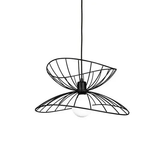 Globen Lighting Lampada a sospensione RAY, nera, Ø 45 cm Offerta Lampo