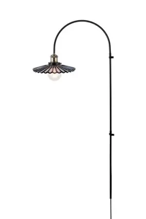 Globen Lighting Applique COBBLER, grigio, altezza 150 cm Prezzo Conveniente