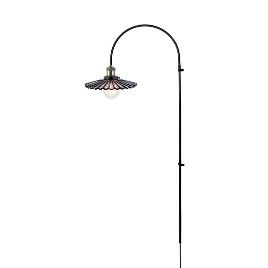 Globen Lighting Applique COBBLER, grigio, altezza 150 cm Prezzo Conveniente