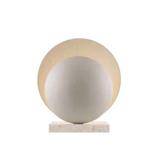 Occasione Globen Lighting Lampada da tavolo ORBIT, beige, altezza 32 cm