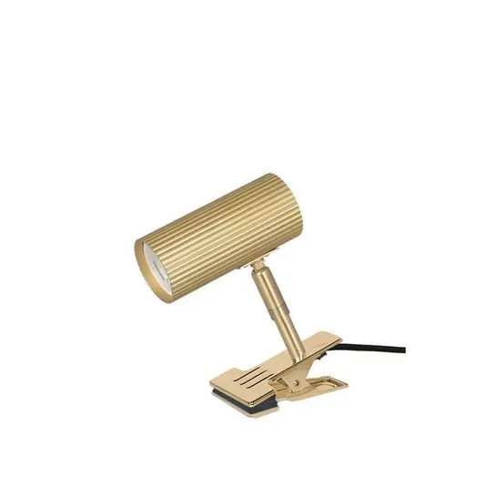 Globen Lighting Lampada con morsetto Hubble, ottone Ordina Subito
