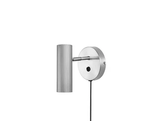 Globen Lighting Applique Hubble, acciaio spazzolato Prezzo Di Fabbrica