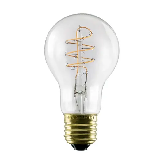 Spedizione Espresso SEGULA LED Elegant Line E27 5W lampadina a incandescenza 2.200 K dimmerabile