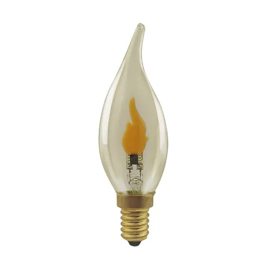 Direttamente Dal Produttore Segula LED Fire Flame Line E14 0,2W Candela Raffica di vento fumo 818