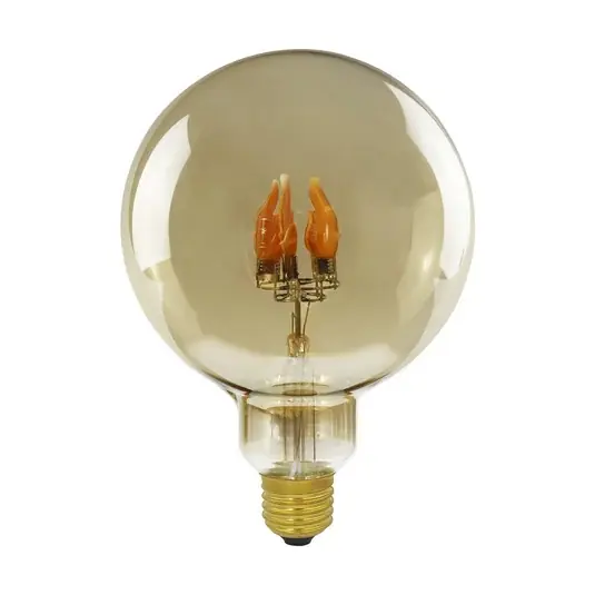 Segula LED Fire Flame Line E27 1W G125 fumo verticale 1800K Ultime Pezzi