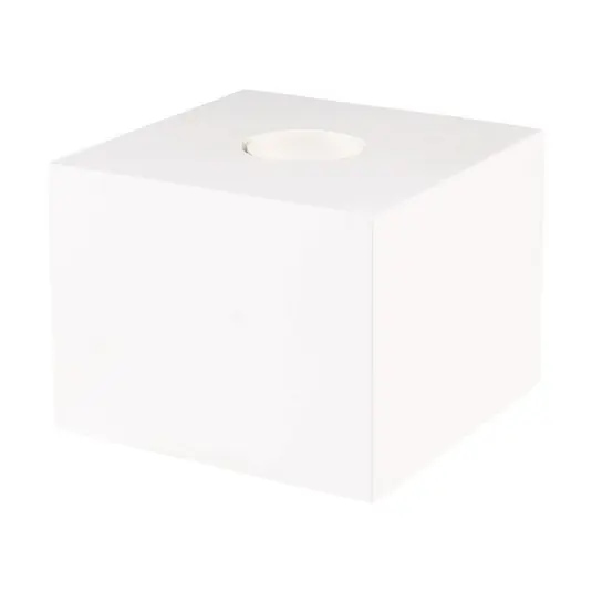 Offerta Limitata Lampada da tavolo SEGULA Cozy, faggio bianco, forma cubica, E27