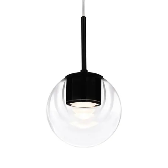 kdln lampada LED a sospensione a Dew, nera, a 1 luce, Ø 11 cm Prezzo Ridotto